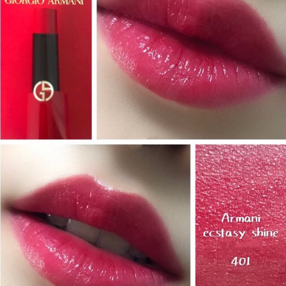 BNIB!!! Giorgio Armani Ecstasy Shine Lip Set #401 #502 #506 - Picture 2 of 4